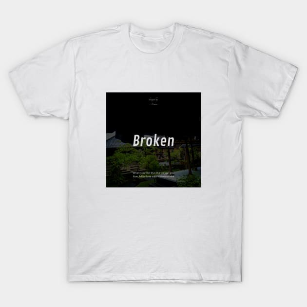 Aerozz-Broken T-Shirt by Aerozz Official